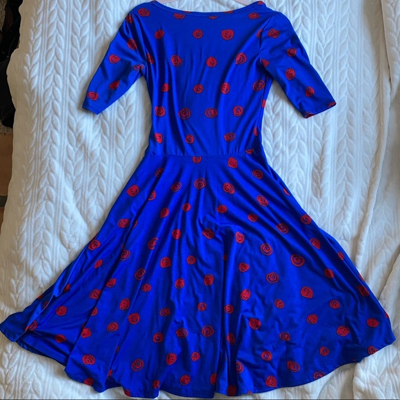 LulaRoe retro style dress - Picture 2 of 4